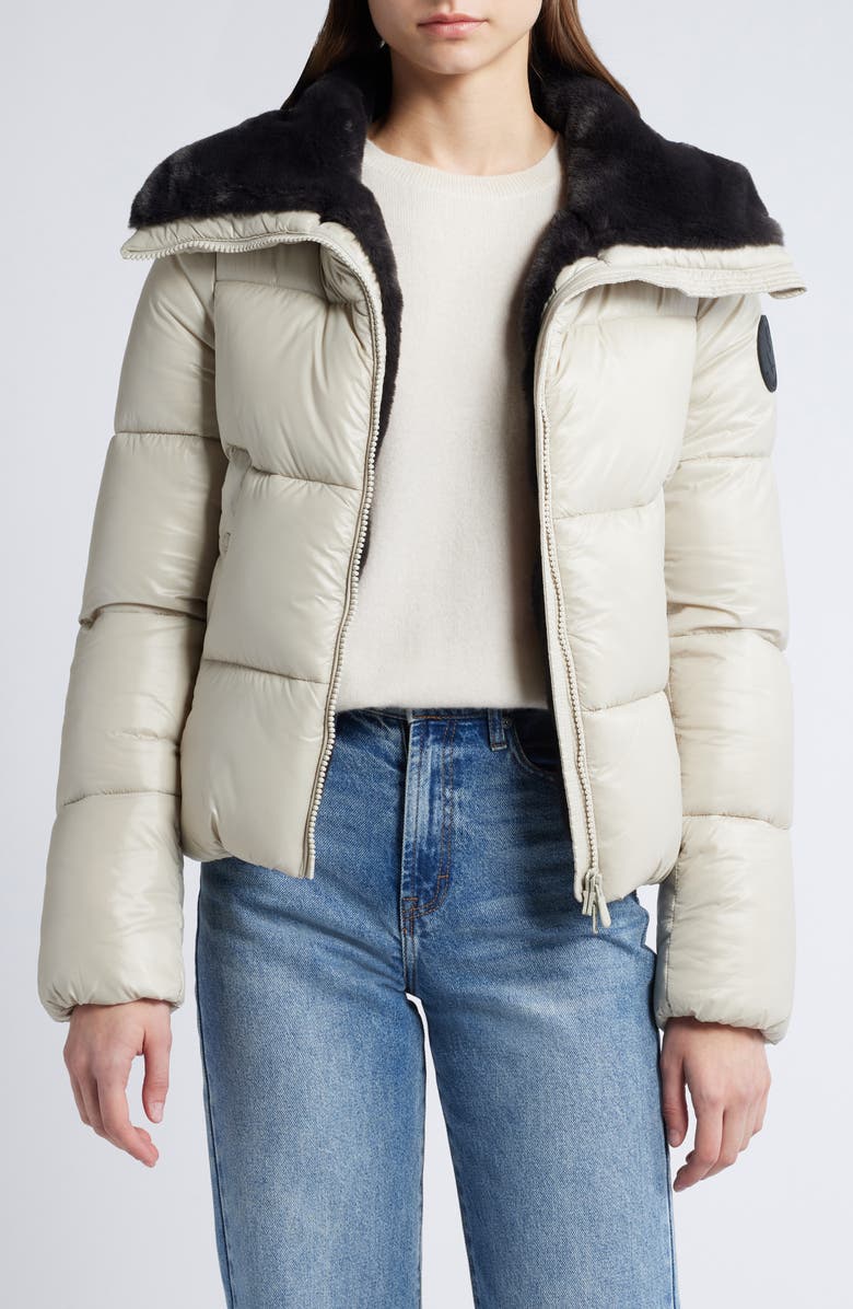 Save The Duck Moma Water Repellent Quilted Puffer Jacket, Alternate, color, 