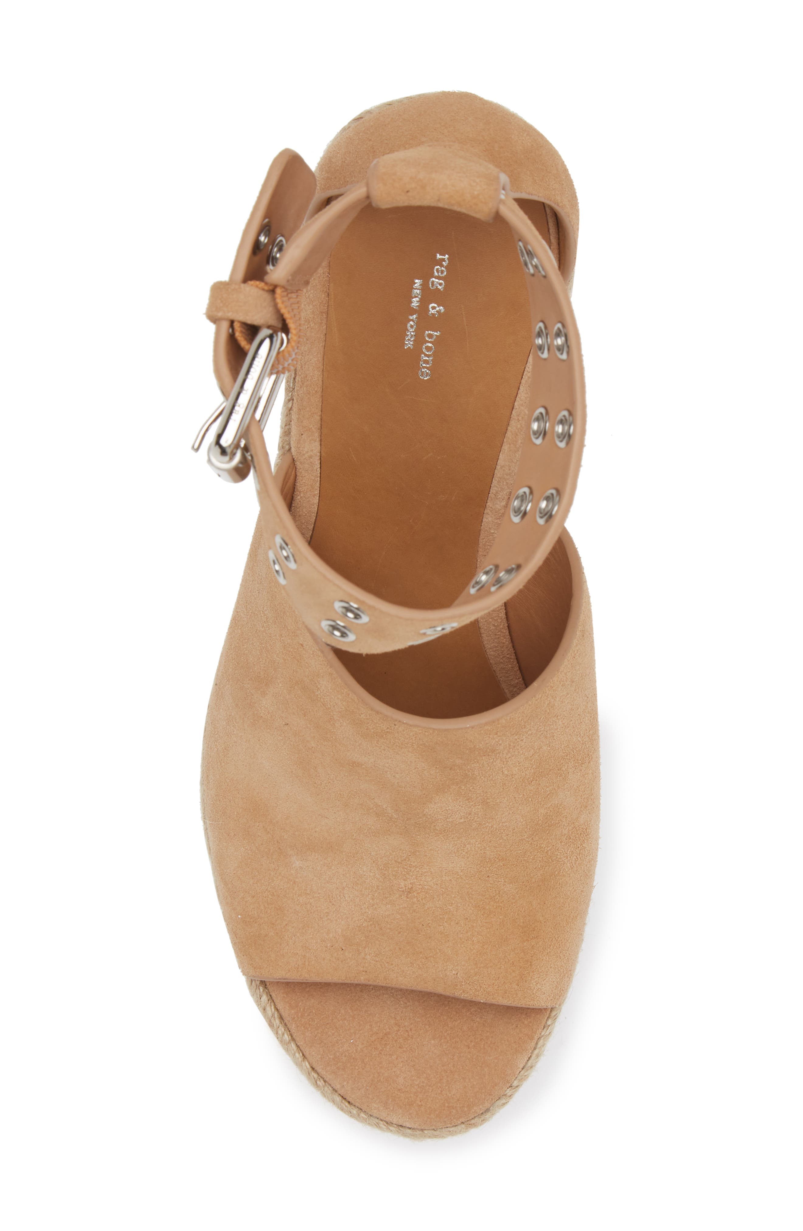 rag & bone Anteros Espadrille Wedge, Alternate, color, 