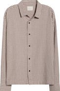 PacSun Microplaid Button-Up Shirt