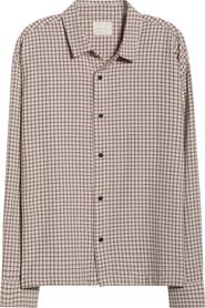 PacSun Microplaid Button-Up Shirt