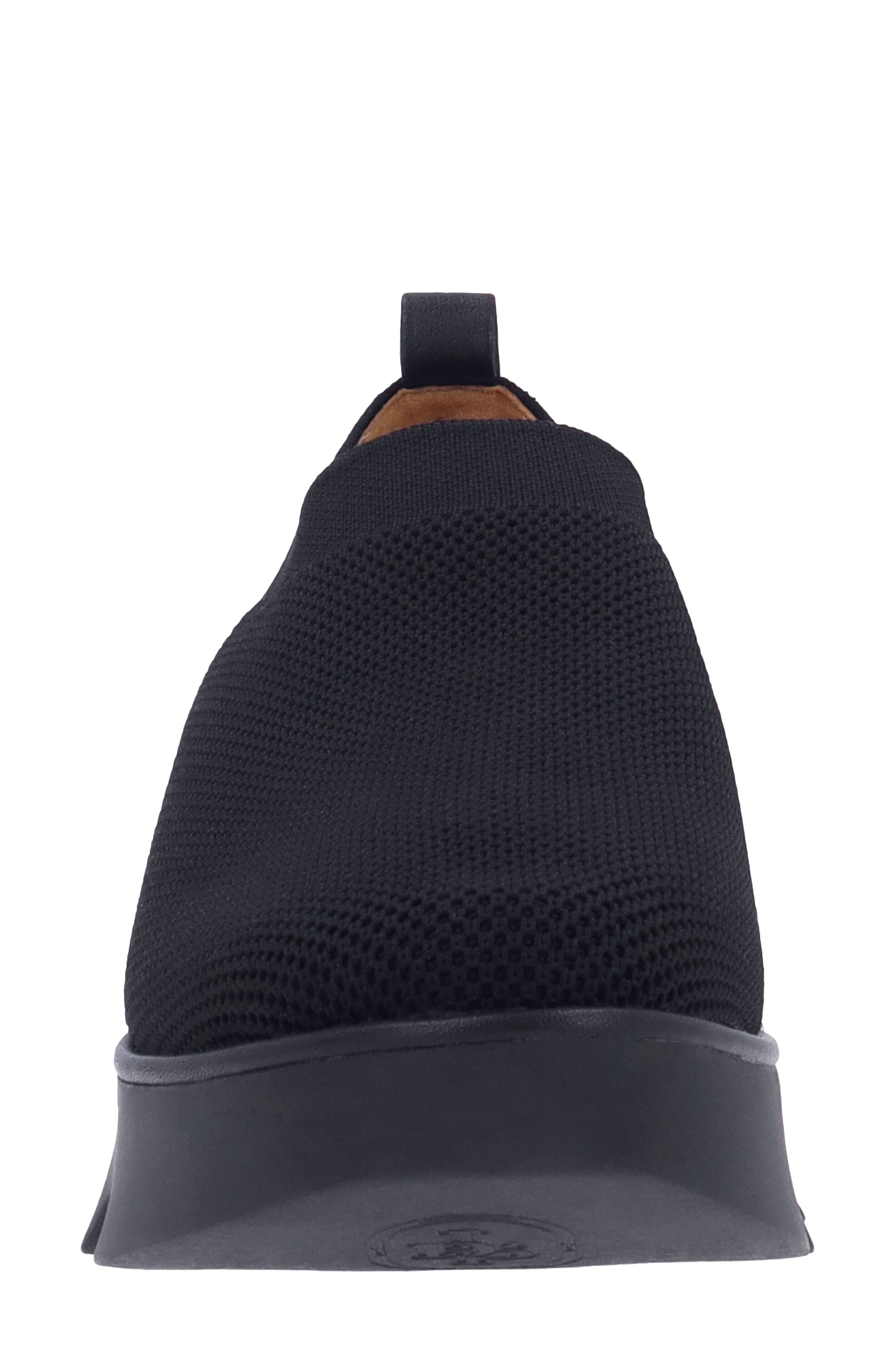 L'Amour des Pieds Havanna Wedge Sneaker, Alternate, color, Black