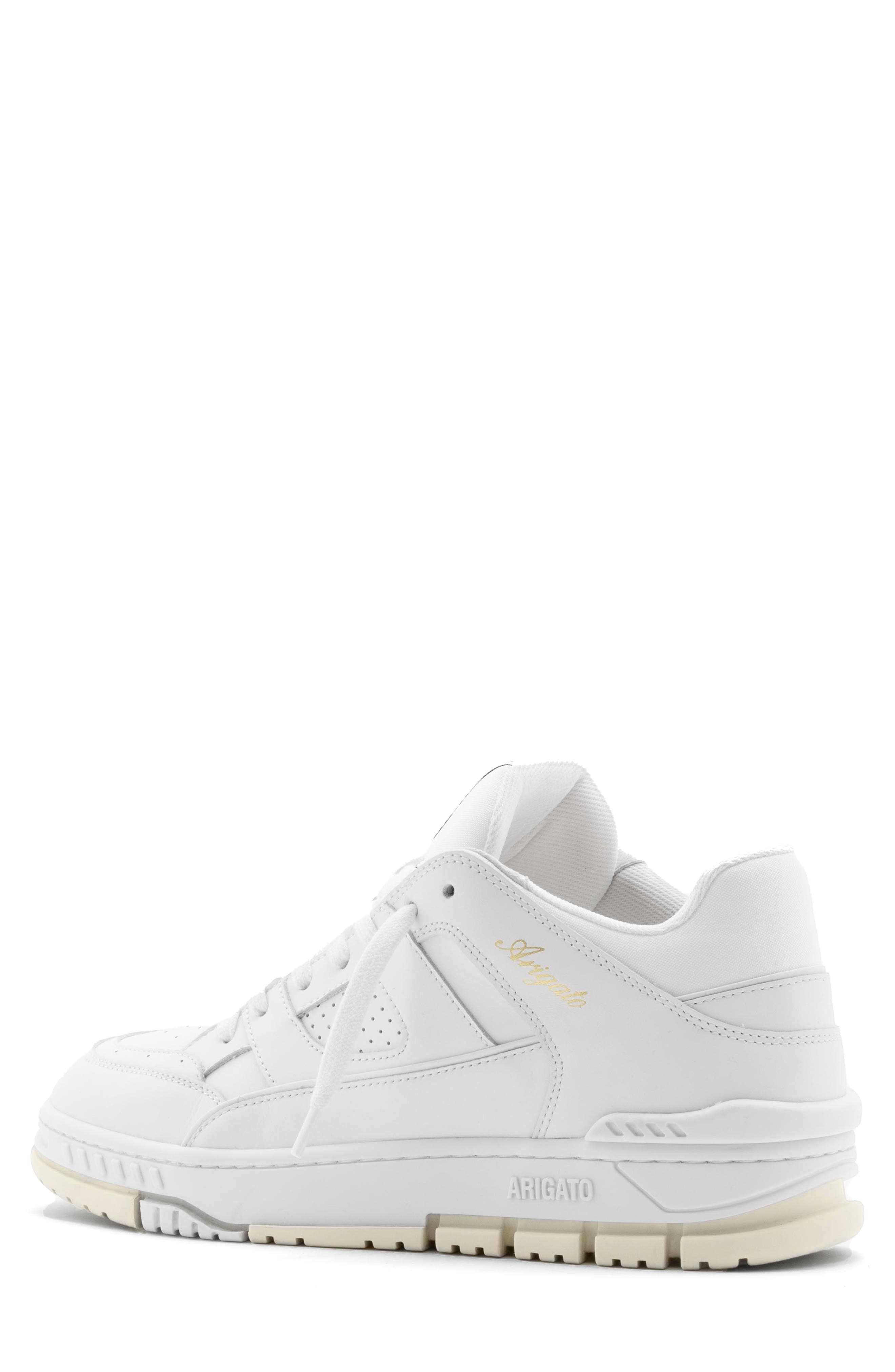 Area Lo Sneaker, Alternate, color, WHITE/ BEIGE