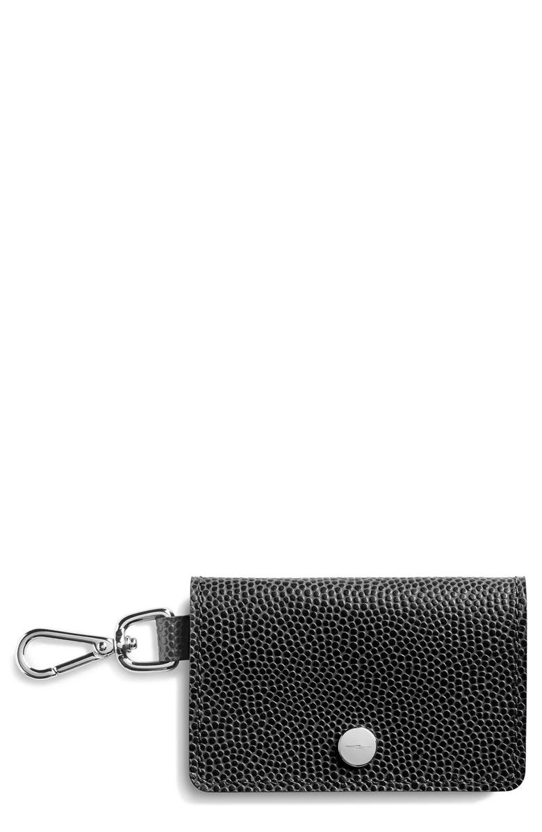 Shinola Latigo Leather Card Case, Main, color, 