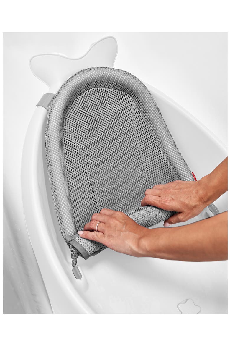 Moby Smart Sling Three-Stage Tub, Alternate, color, WHITE