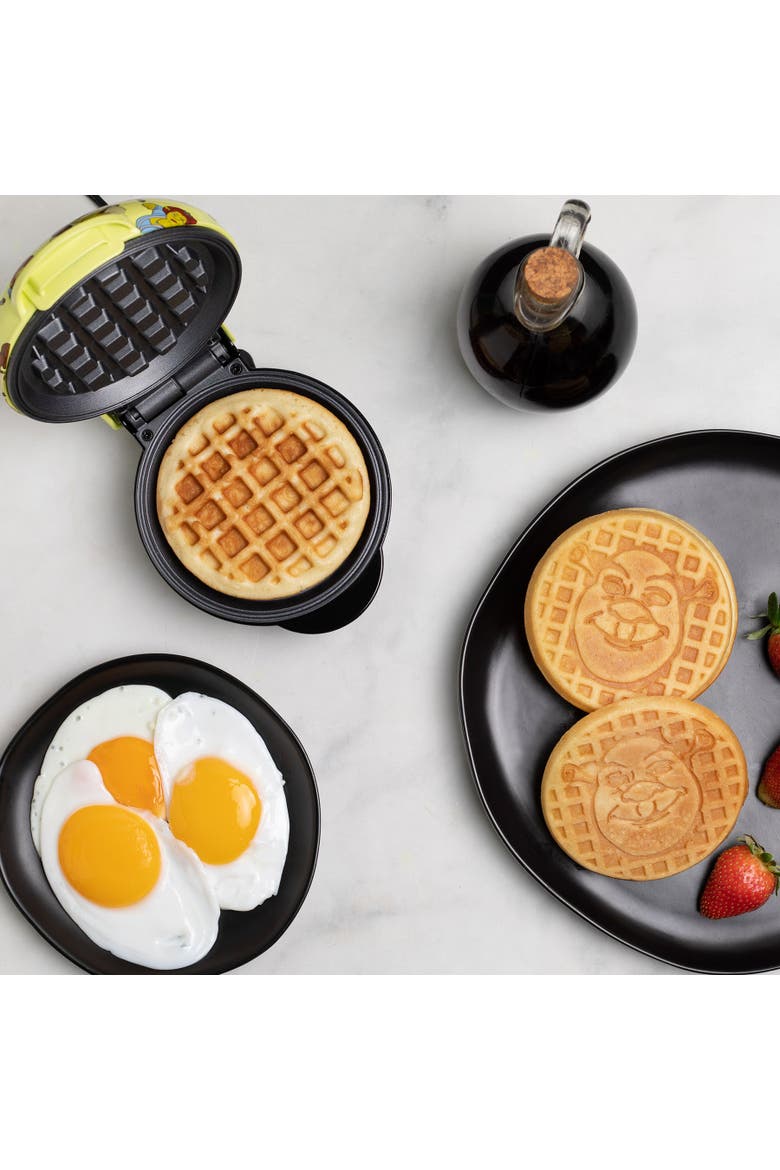 Shrek Mini Waffle Maker, Alternate, color, None