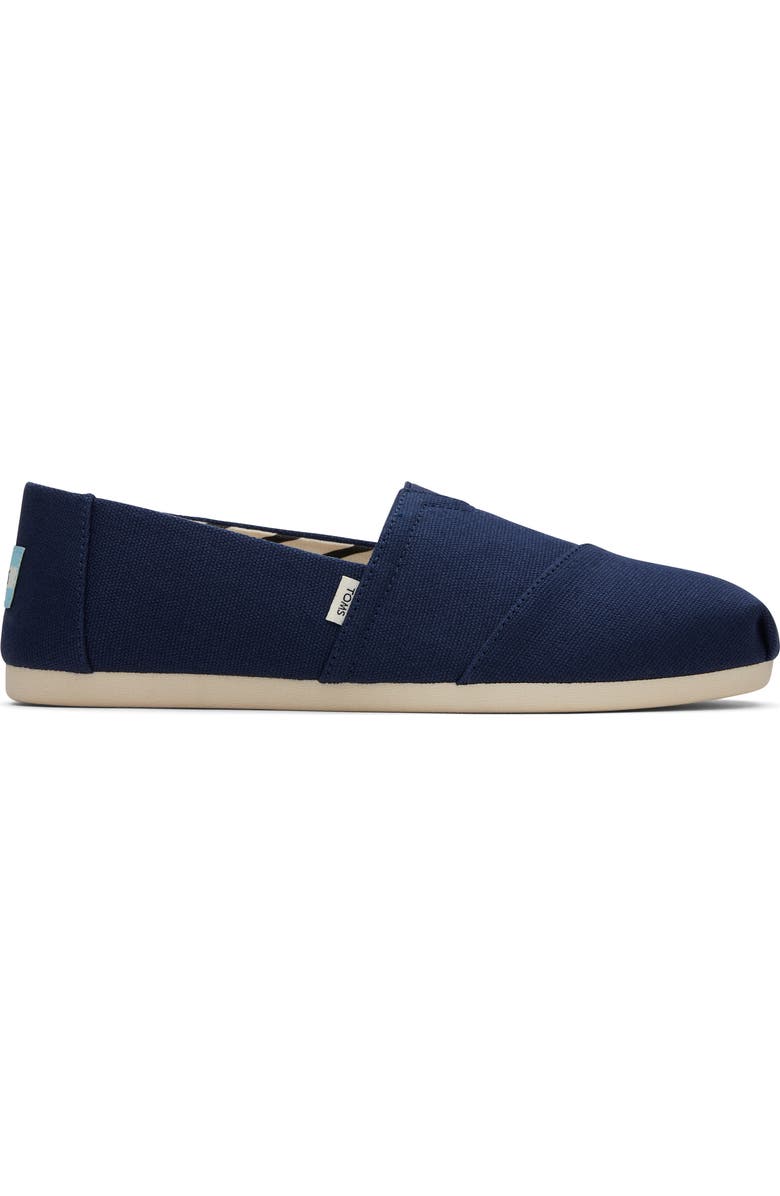 TOMS Alpargata Slip-On, Alternate, color, Navy