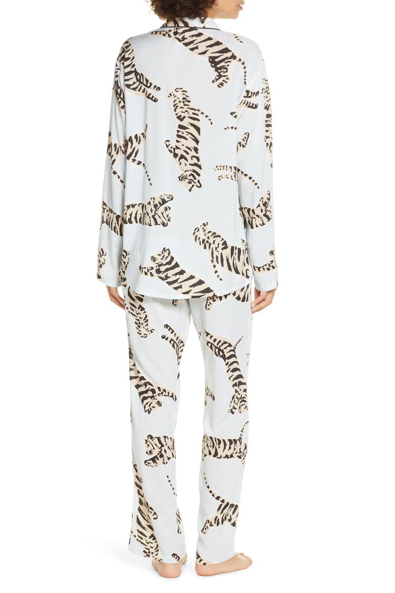 Mia Pajamas, Alternate, color, TIGER SKY