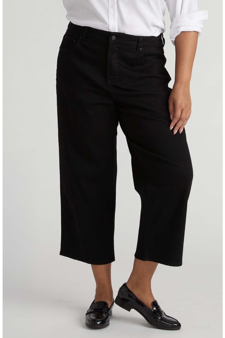 Crop Boyfriend Jeans, Main, color, NEW SOLID BLACK