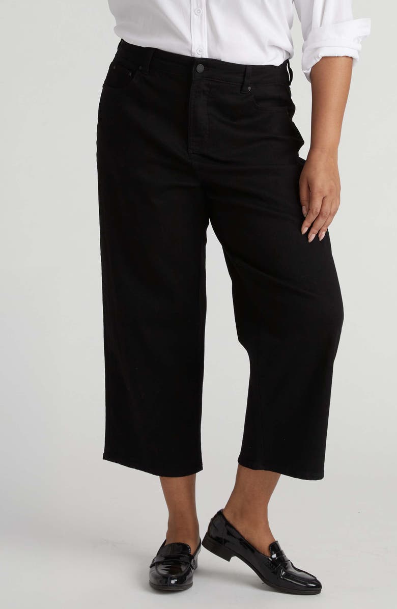 Universal Standard Crop Boyfriend Jeans, Main, color, New Solid Black