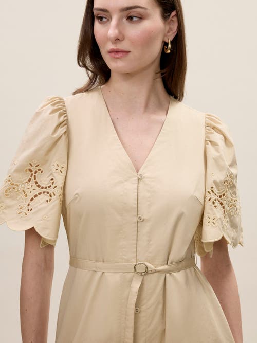 REBECCA TAYLOR REBECCA TAYLOR RAQUEL TWILL DRESS 