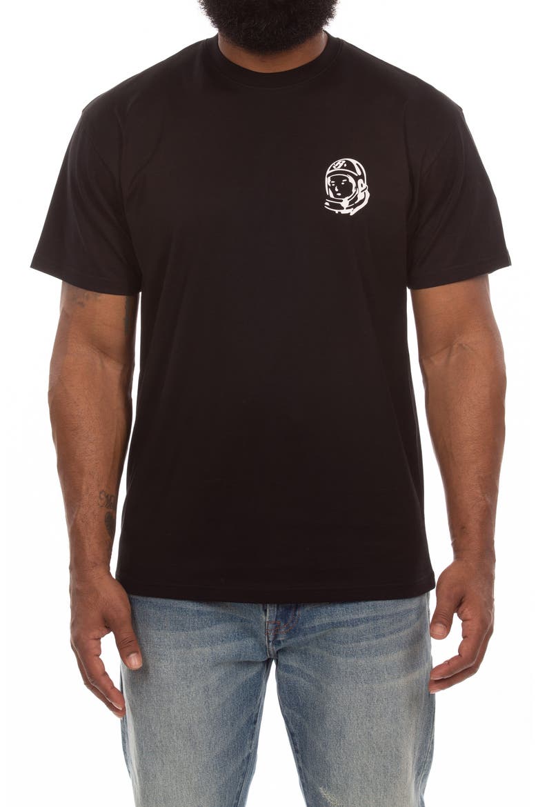 Helmet Graphic T-Shirt, Main, color, BLACK