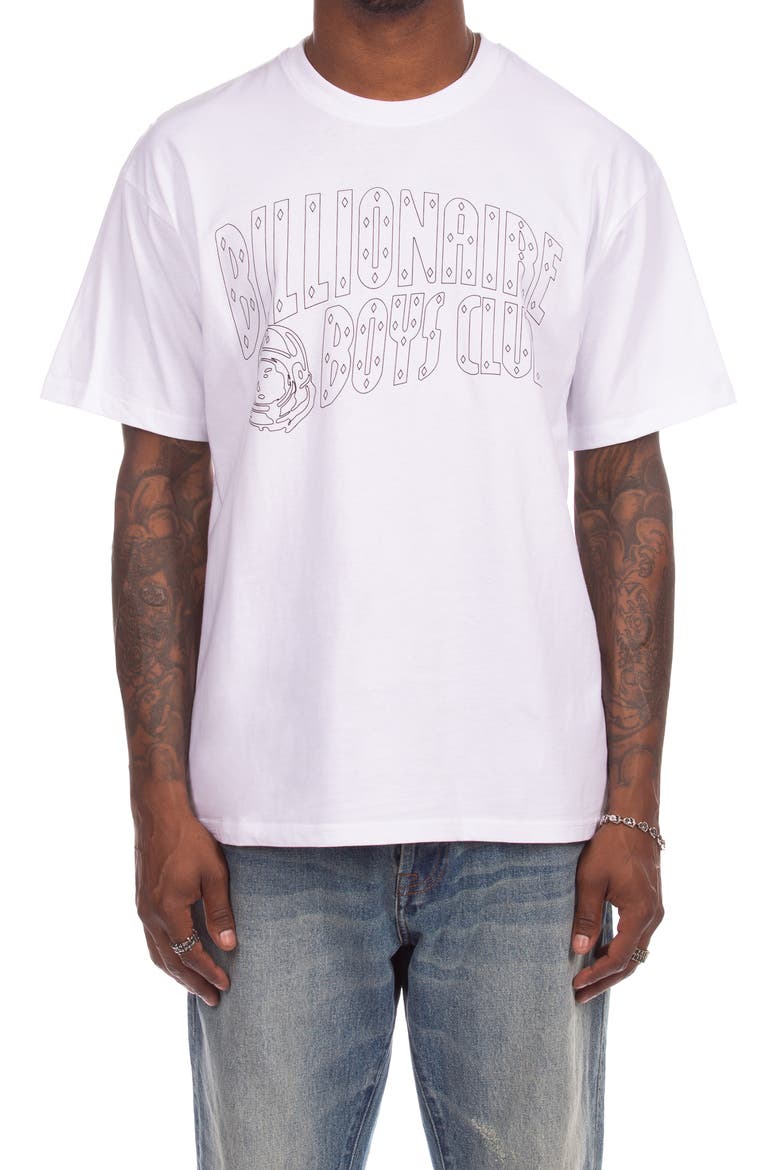 Stores Graphic T-Shirt, Main, color, WHITE
