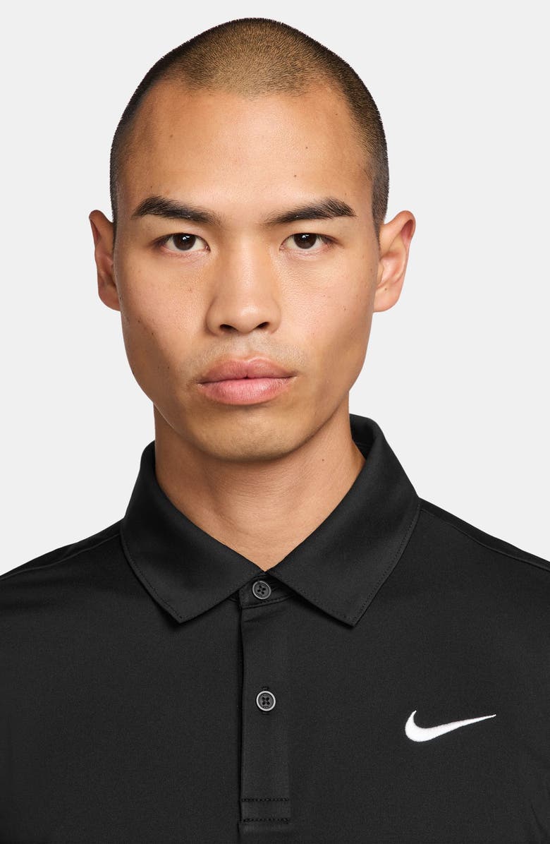 Nike Victory Dri-FIT Golf Polo, Alternate, color, Black/ White