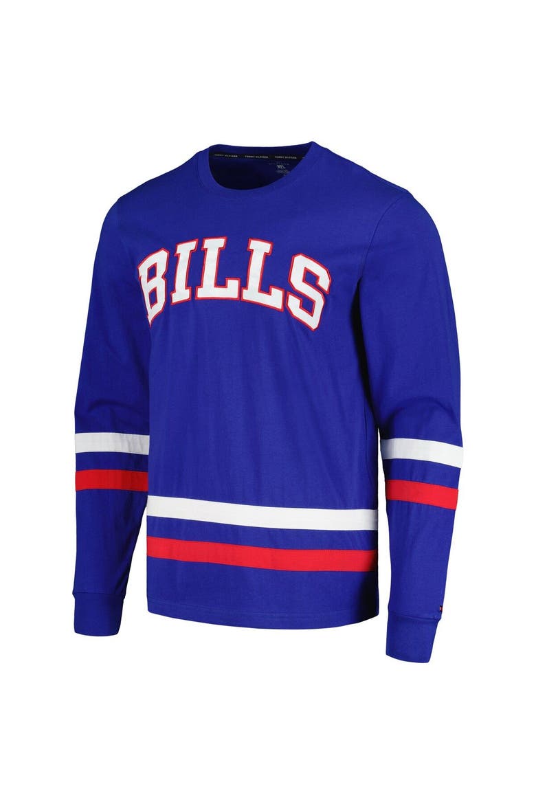 Men's Tommy Hilfiger Royal/Red Buffalo Bills Nolan Long Sleeve T-Shirt, Alternate, color, Royal