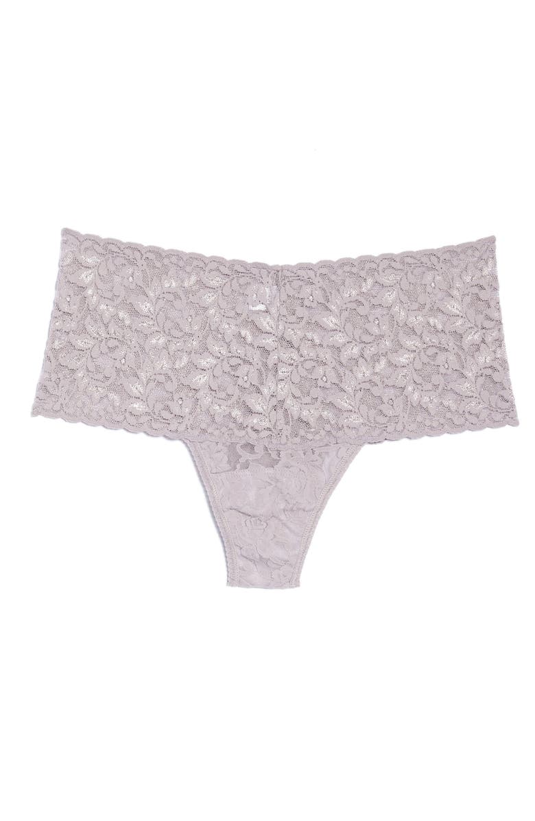 Hanky Panky Retro High Waist Thong, Alternate, color, 