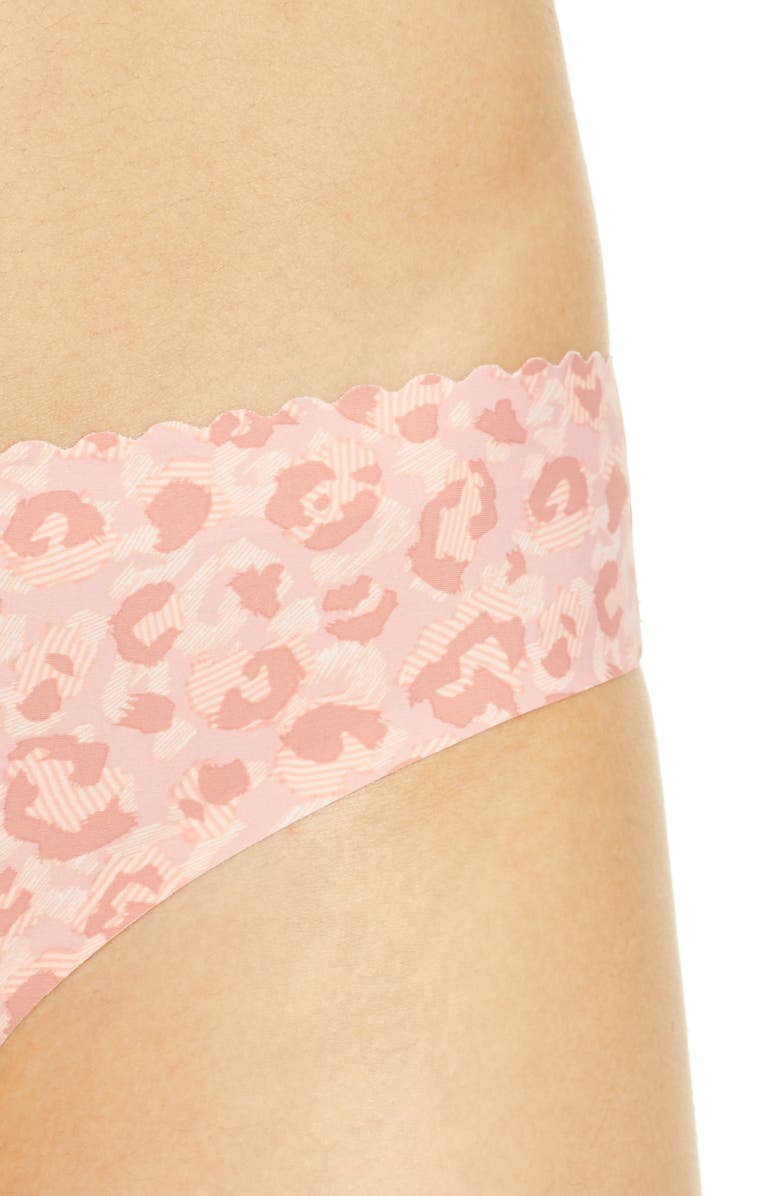 Knix Essential Scallop Thong, Alternate, color, 