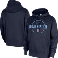 Nike Men's Nike Navy Memphis Grizzlies 2025/26 Authentic Practice Club Pullover Hoodie