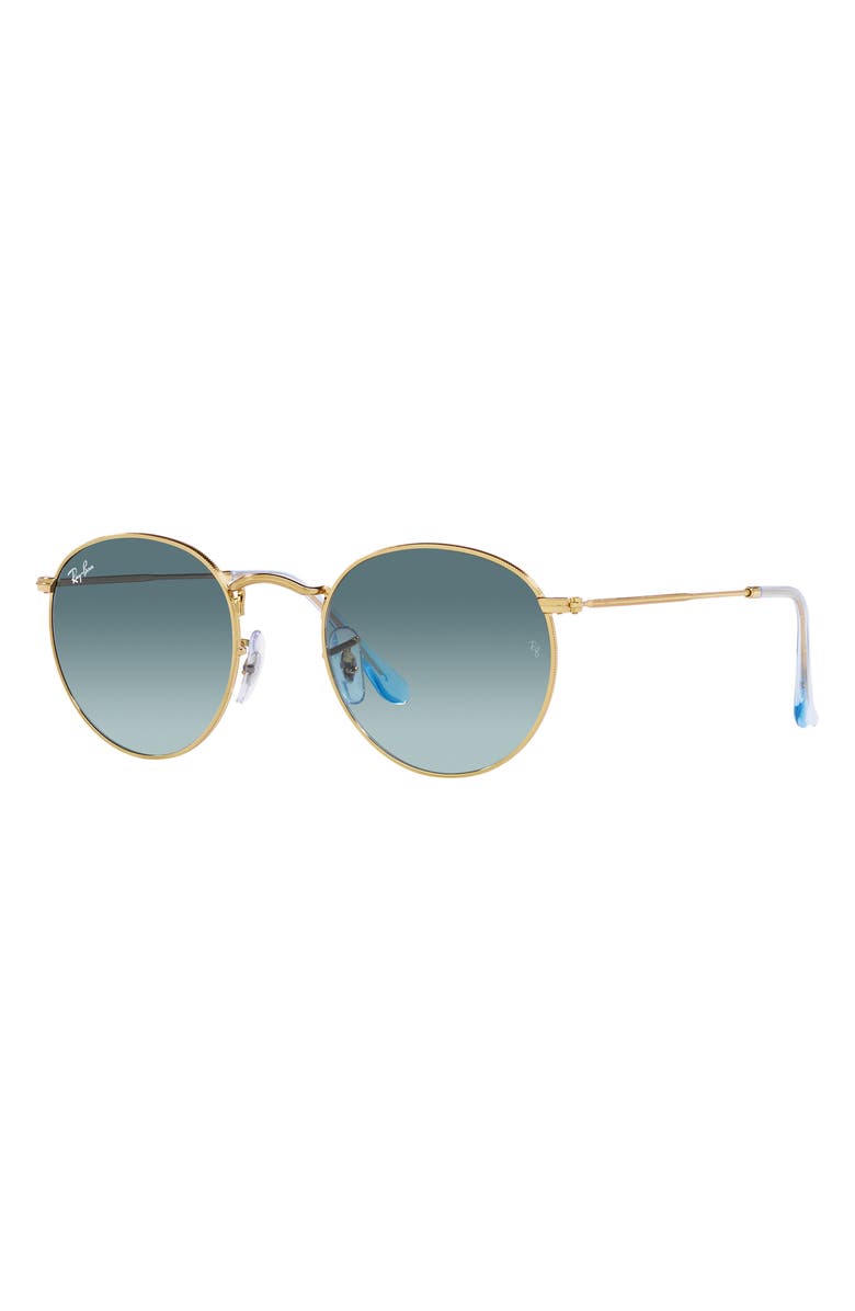 Ray-Ban Icons 53mm Retro Sunglasses, Alternate, color, Gold