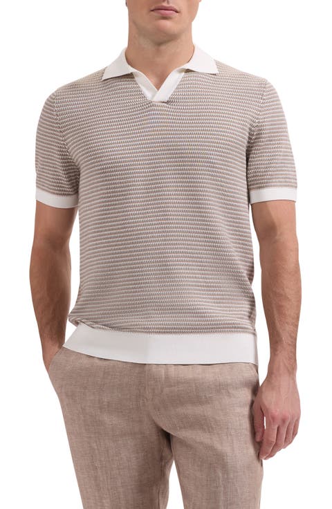 Johnny Collar Stripe Sweater