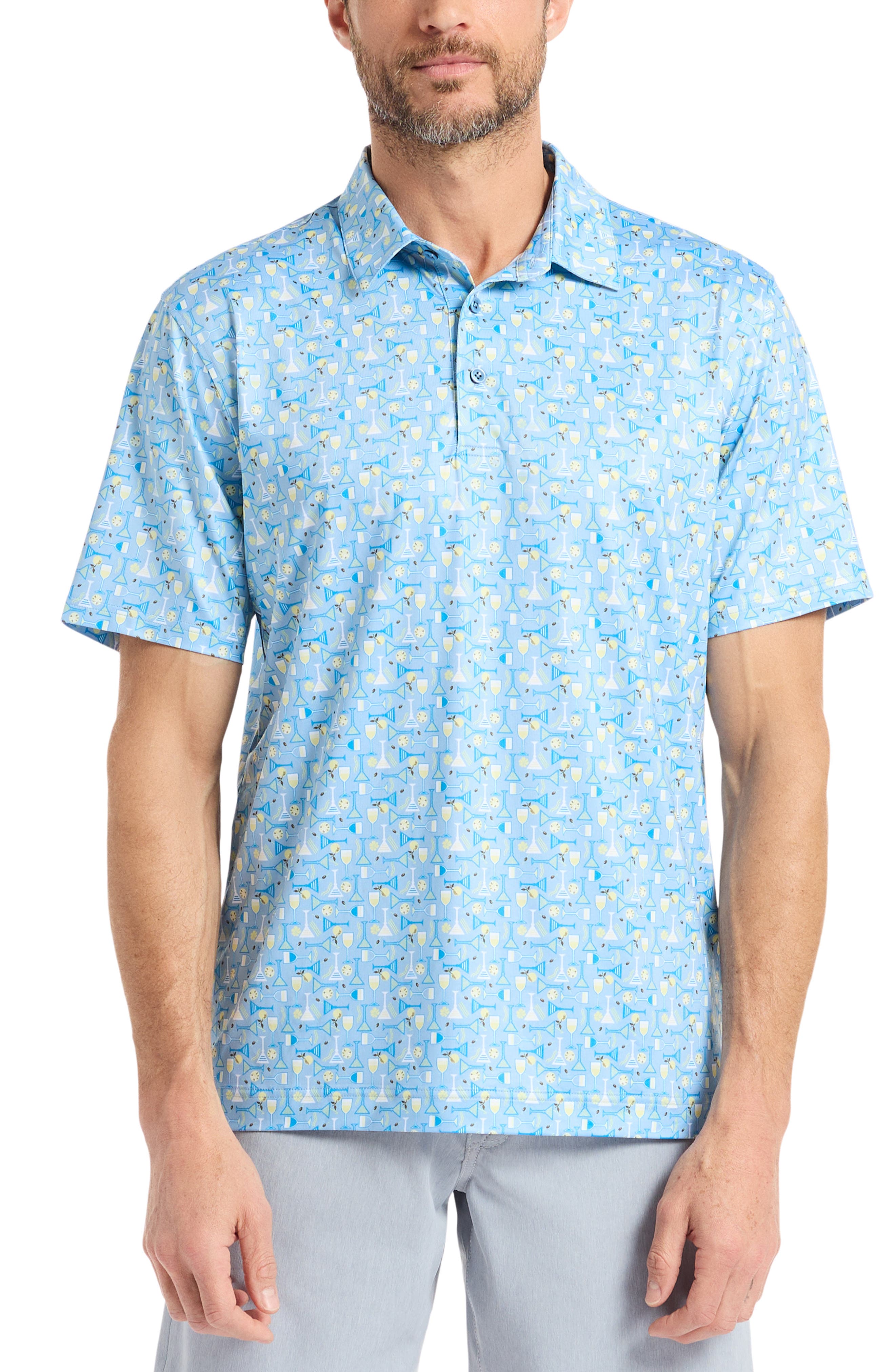 Robert Graham Society Knit Polo