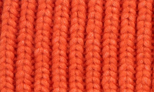 Ugg ® Chunky Rib Beanie In Orange
