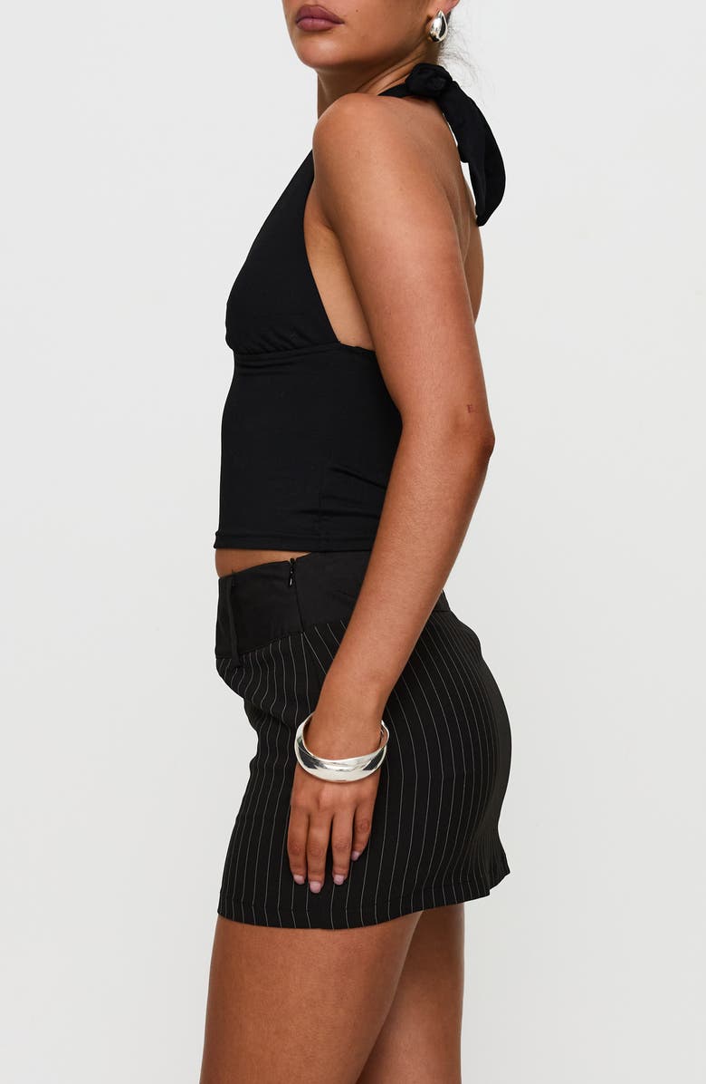 Princess Polly Christel Pinstripe Mini Skort, Alternate, color,