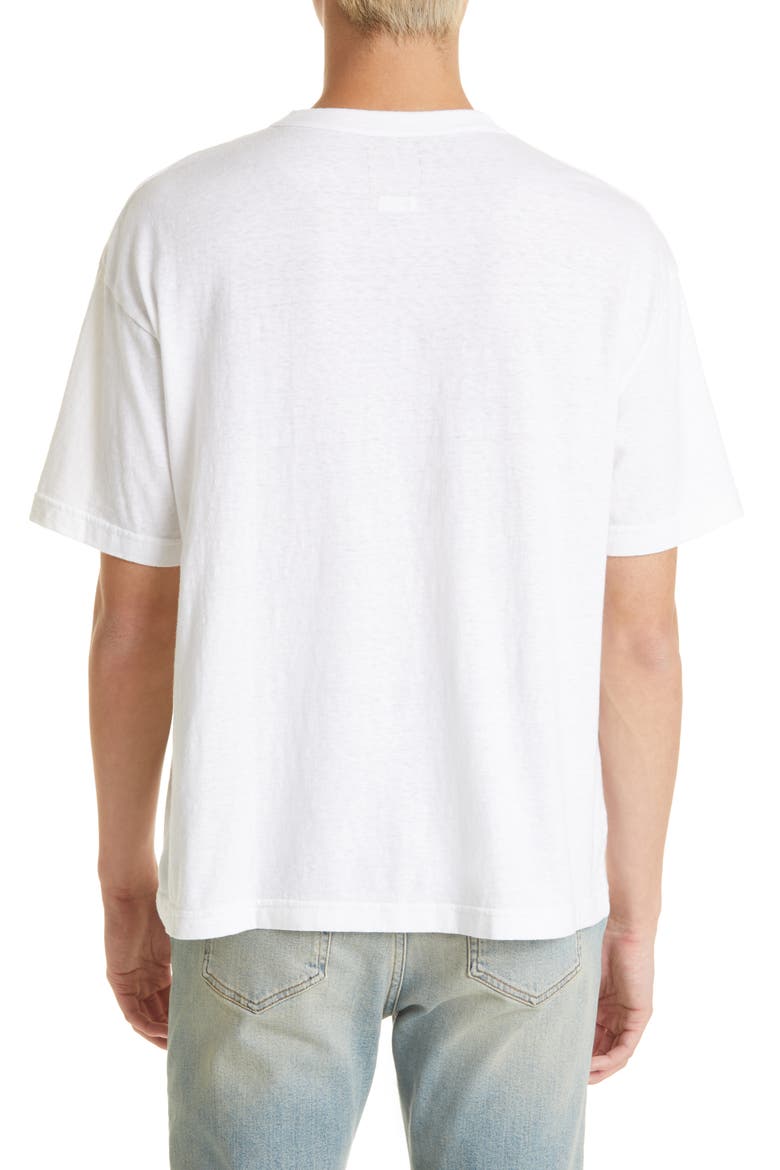 Men's Oversize Alumni Graphic Tee, Alternate, color, WHITE