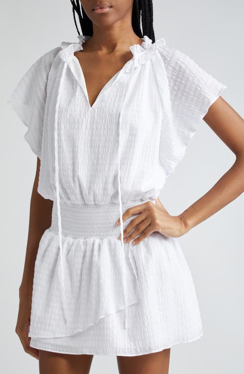 RAMY BROOK RAMY BROOK PAISLEIGH SEERSUCKER MINIDRESS