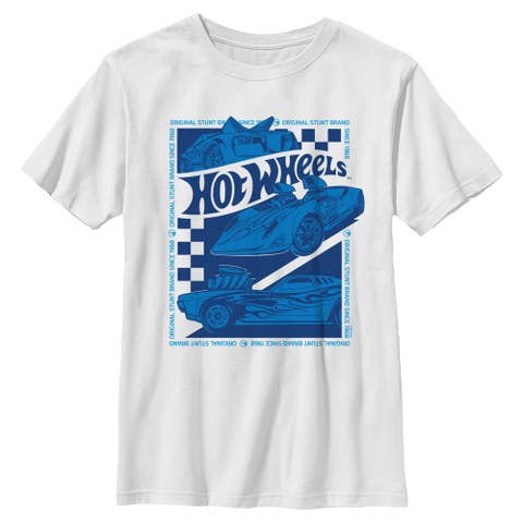Boy's Hot Wheels Original Stunt Brand  Graphic T-Shirt