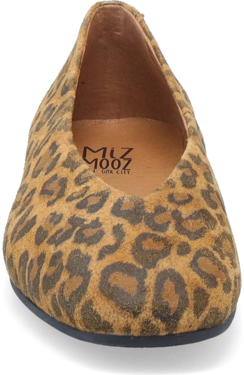 Miz Mooz Zaire Flat, Alternate, color, Leopard