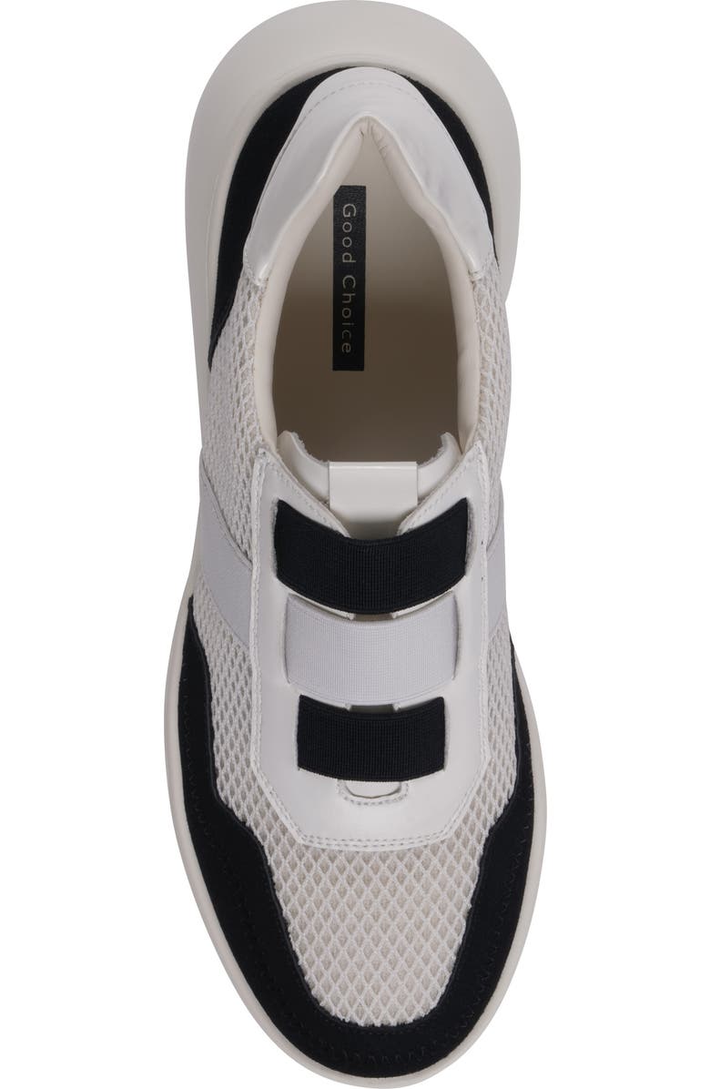 GC SHOES Stefani Harness Strap Slide Sandal, Alternate, color, White