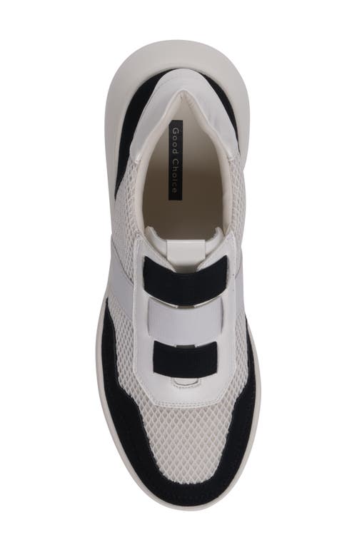 Gc Shoes Stefani Harness Strap Slide Sandal In White