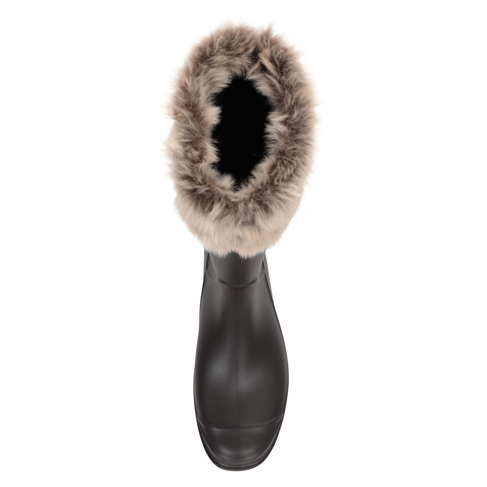 Faux Fur Lined Galoshes, Alternate, color, Beige