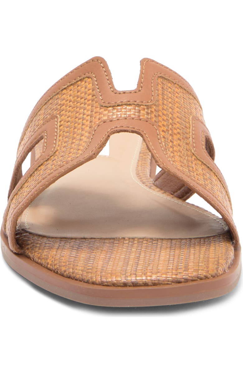 Steven New York Harlien Slide Sandal, Alternate, color, Tan Multi