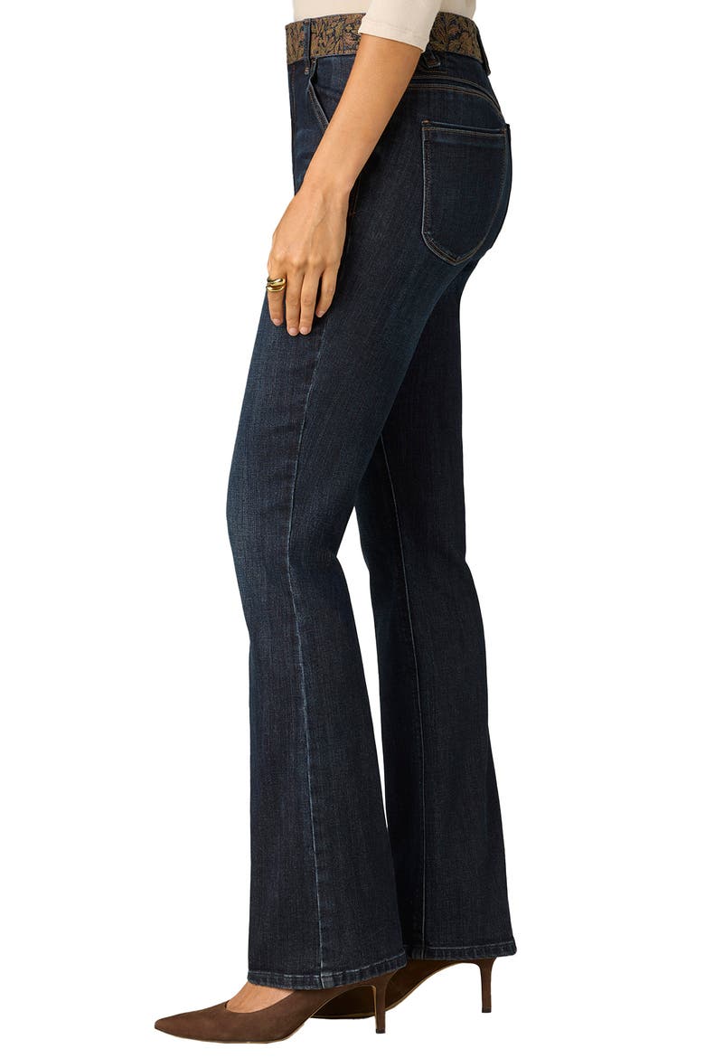 High Waist Baby Bootcut Jeans, Alternate, color, INDIGO ARTISANAL