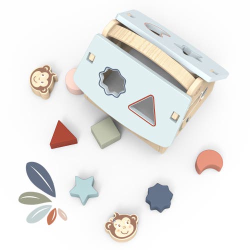 Speedy Monkey House Shape Sorter In Animal Print