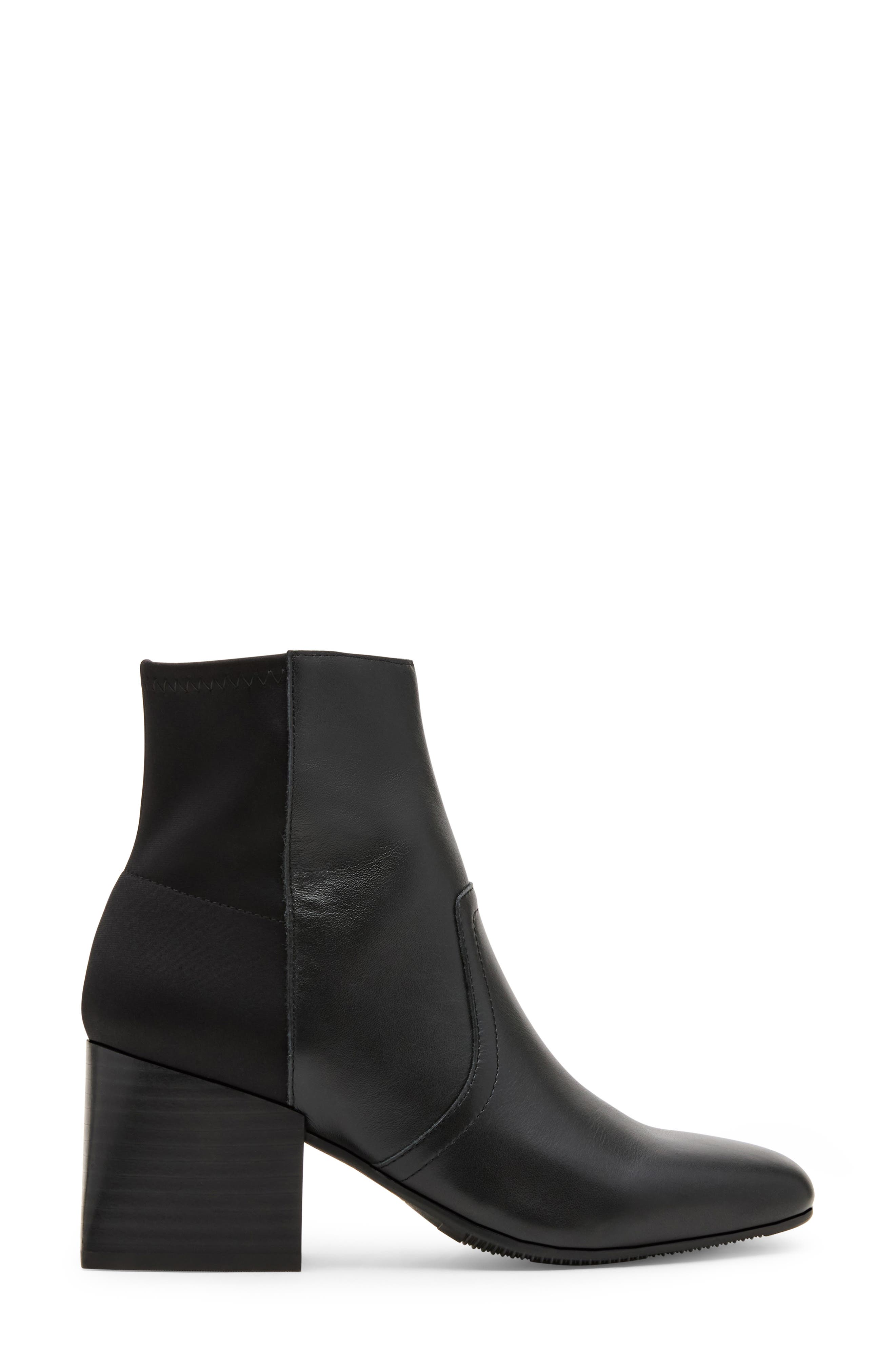 Blondo Tamira Waterproof Bootie, Alternate, color, Black Leather