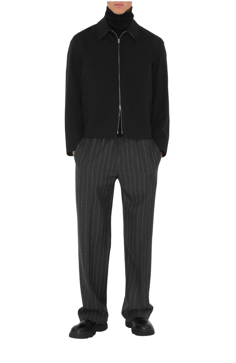 Burberry Wool Tailored Trousers, Main, color, 