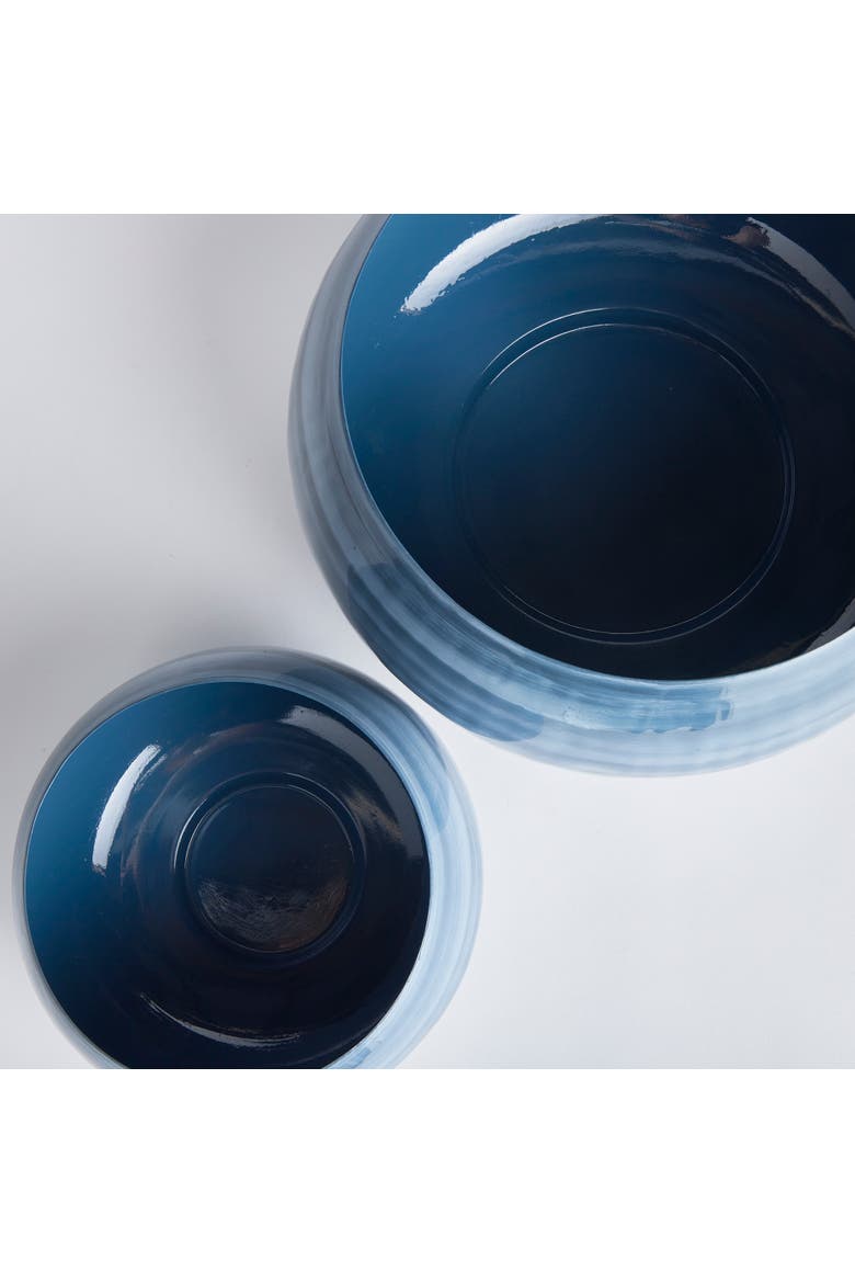 Andrey Decorative Low Bowls Set of 2, Alternate, color, Blue