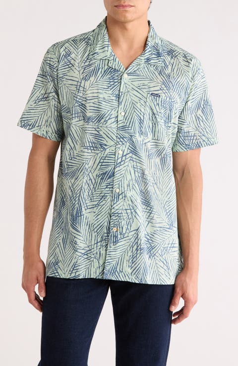 Falmouth Linen & Cotton Camp Shirt