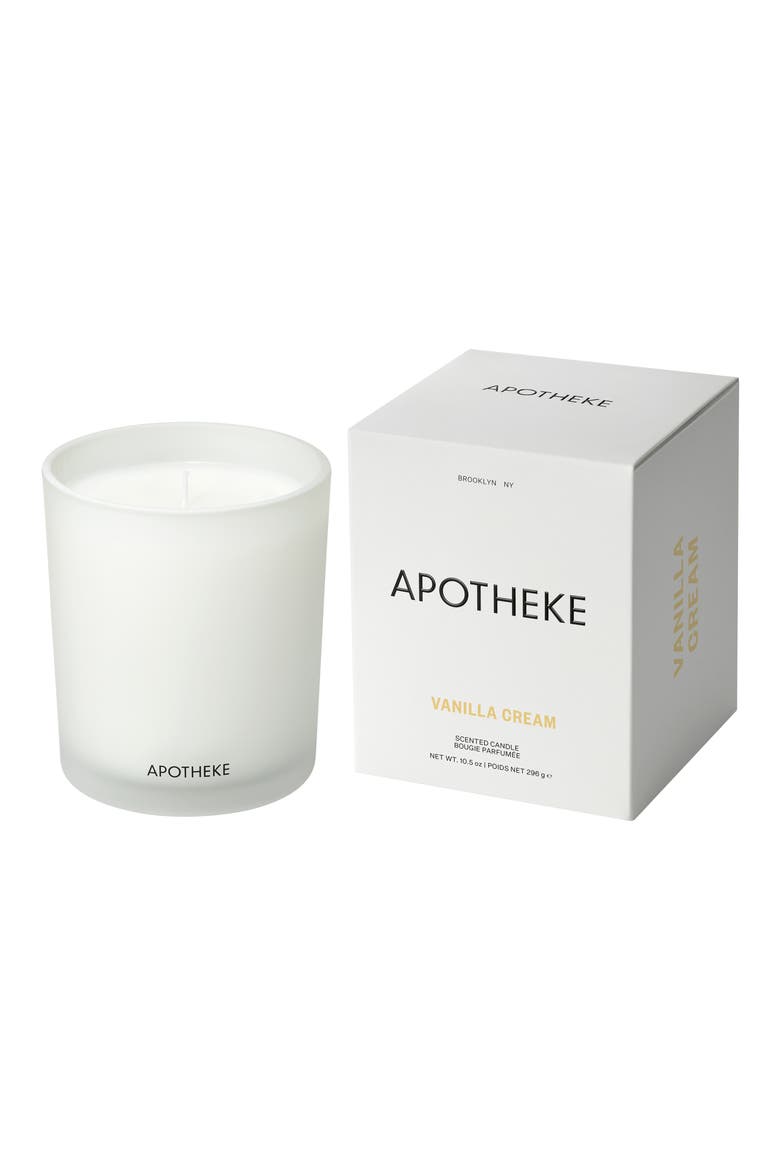 Vanilla Cream Classic Candle, Main, color, NO COLOR