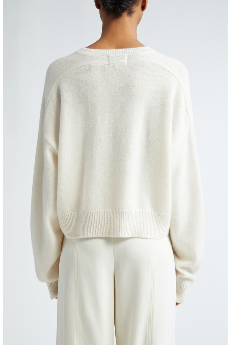 Anzor Cashmere V-Neck Sweater, Alternate, color, IVORY