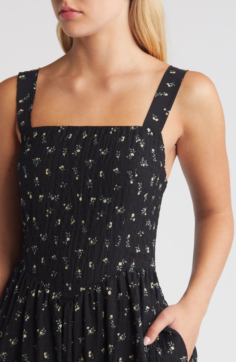 Chelsea28 Floral Sleeveless Fit & Flare Sundress, Alternate, color,