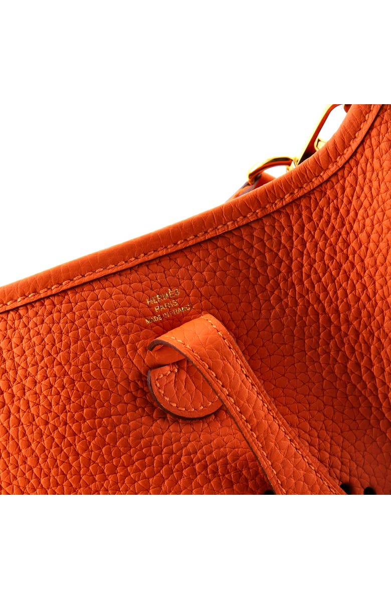 Pre-Owned Hermes Evelyne Bag Gen III Clemence TPM, Alternate, color, Orange H