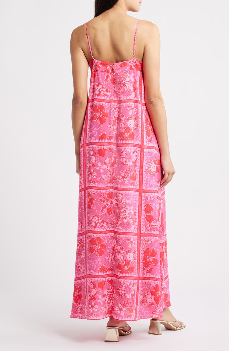Lilly Pulitzer<sup>®</sup> Jesslyn Sleevless Silk Maxi Dress, Alternate, color, Sun Shell Pink Big Party