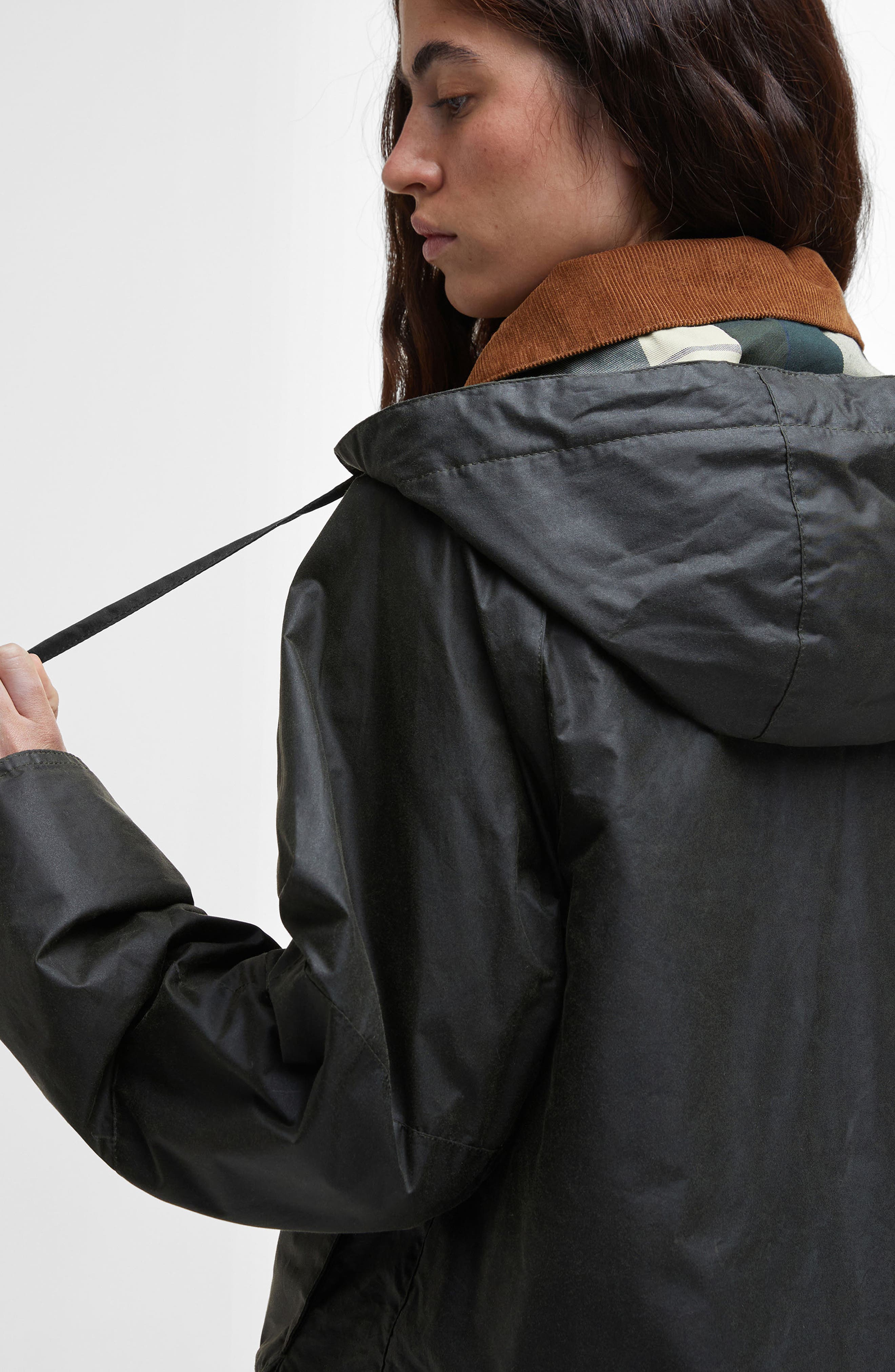 Женские куртки Barbour Erma Waxed Cotton Jacket — фото 4