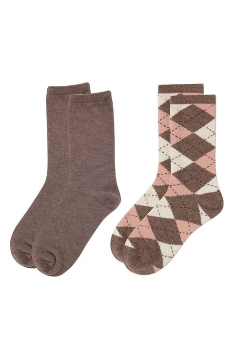 Assorted 2-Pack Crew Socks