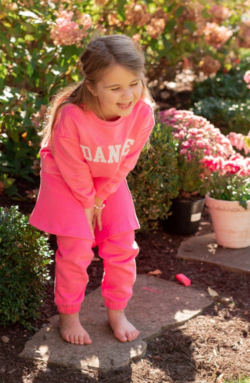 Bits & Bows Skirted Bow Jogger In Pink