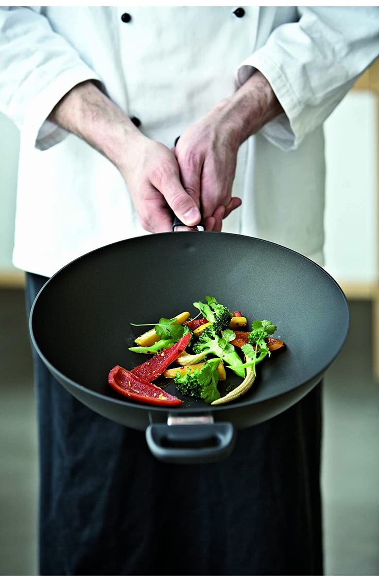 Scanpan Classic 12.5 Inch Wok, Alternate, color, Black