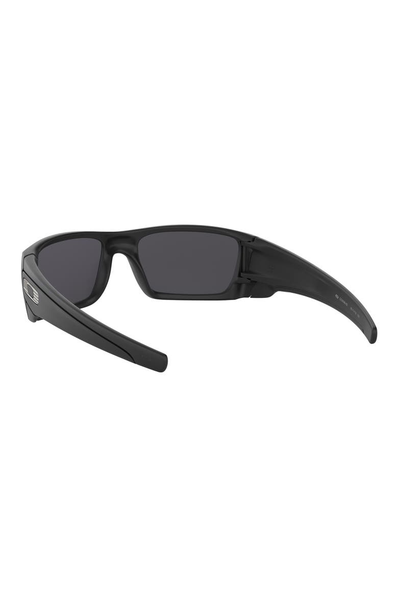 Fuel Cell 60mm Rectangular Sunglasses, Alternate, color, BLACK